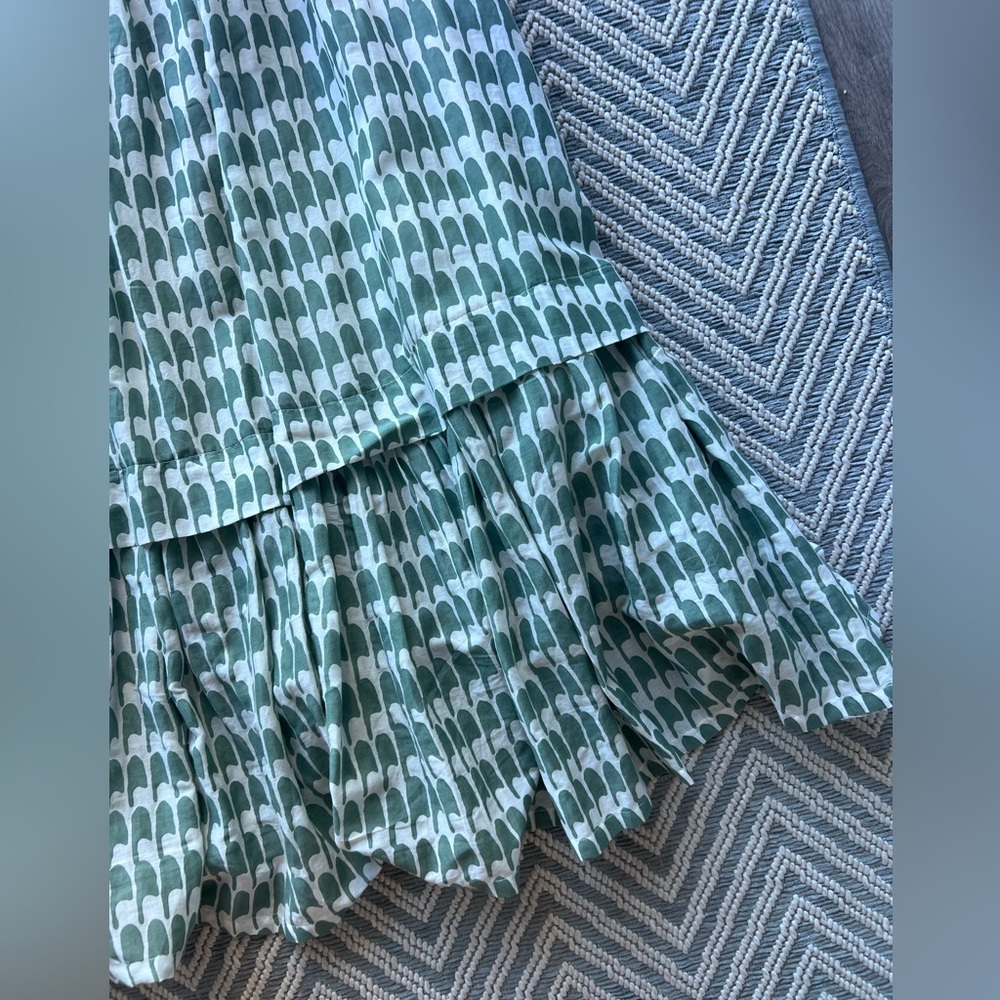MIRTH Green Patterned Women's Maxi Dress - Picture 4 of 9